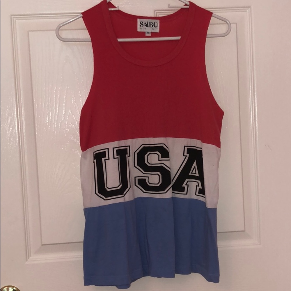Sabo Skirt USA Tank